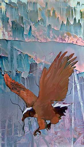 The "Canyon Flight" piece from the "2007" collection